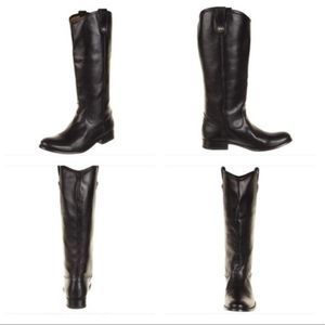 Frye Melissa Riding Bootie Knee High Boots Shoes